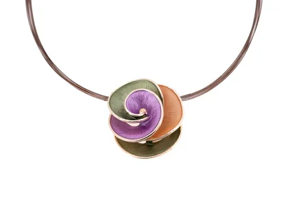 Collana fiore aureo - KLK gioielli
